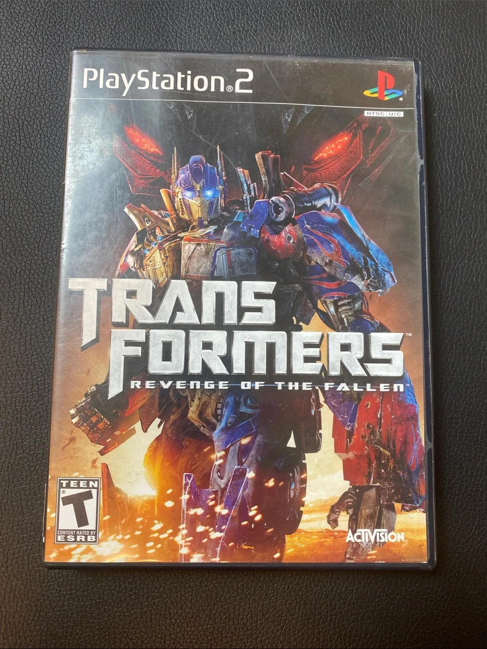 Sony PlayStation 2 Transformers: Revenge of the Fallen — Blue & Red Cover
